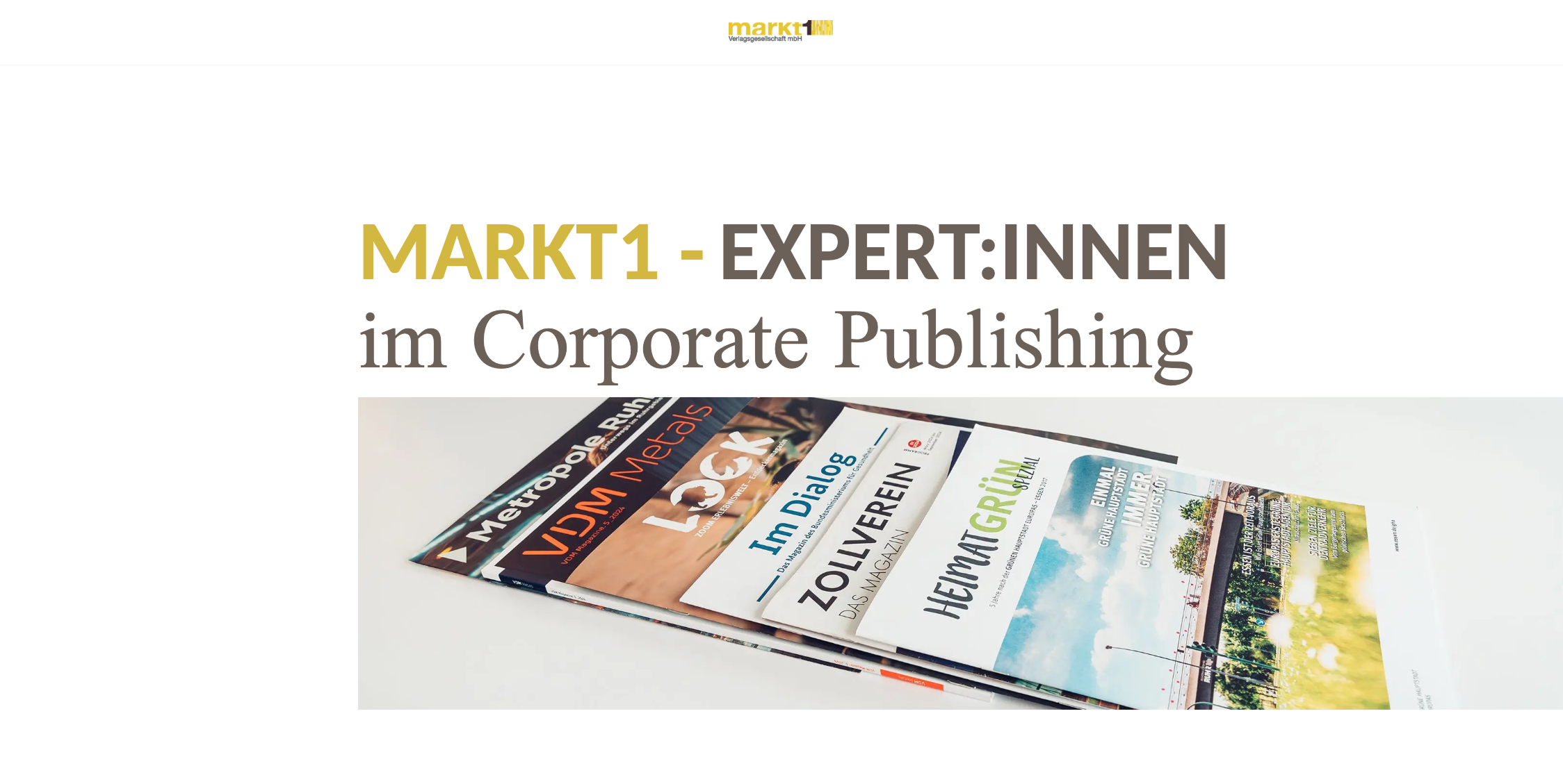 Markt1 Website